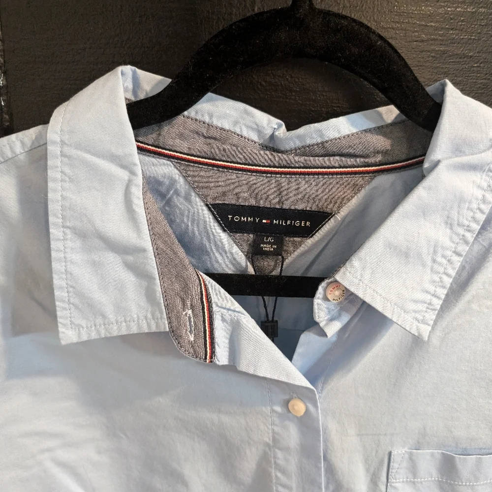 Tommy Hilfiger shirt button down long sleeve Women's BNWT - Picture 7 of 14